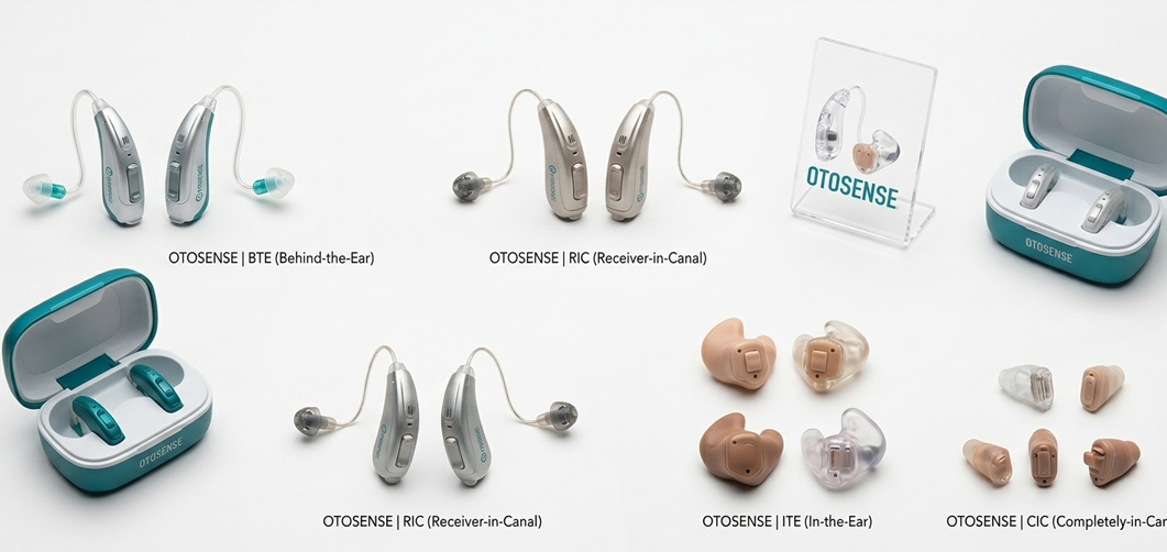 Types of hearing aids explained - OTOSENSE Hearing Aid Center Thiruvalla