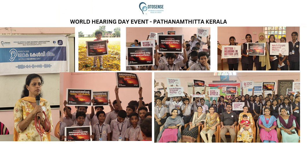 World Hearing Day awareness program at SCS Seminary School Thiruvalla by OTOSENSE
